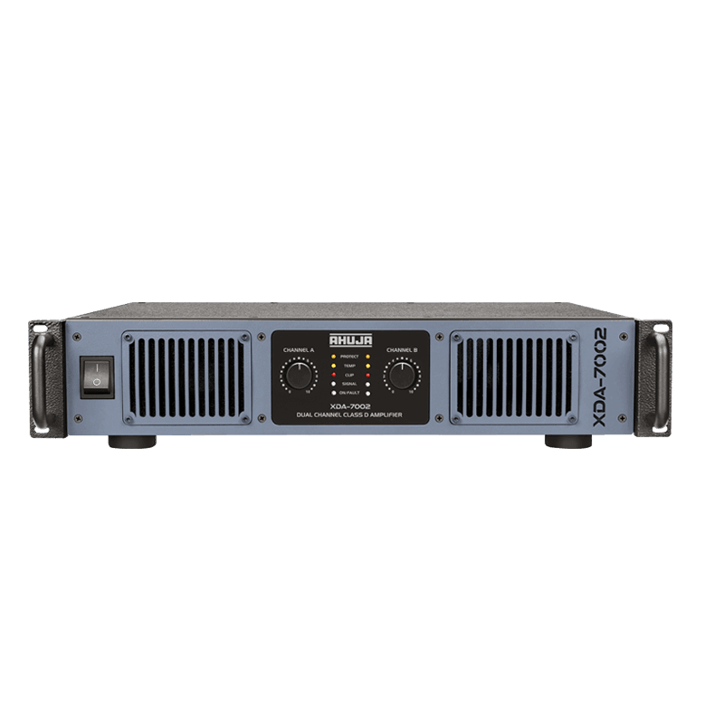 Ahuja XDA-7002 2400+2400 Watts Dual Channel Class D Power Amplifier