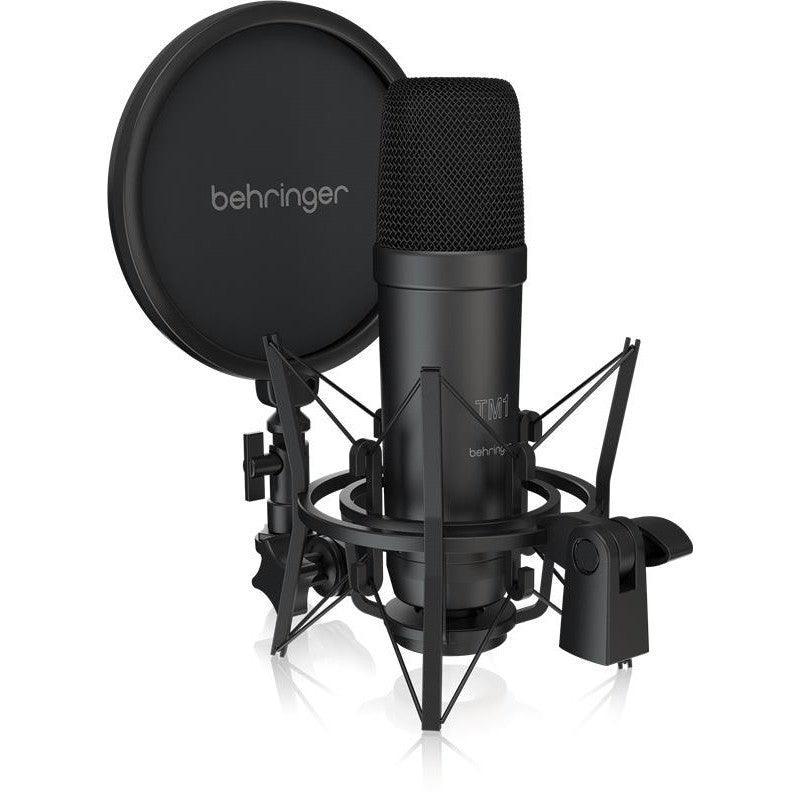Behringer TM1DARKEDITION Complete Recording Package with Large Diaphragm Condenser Microphone - Black