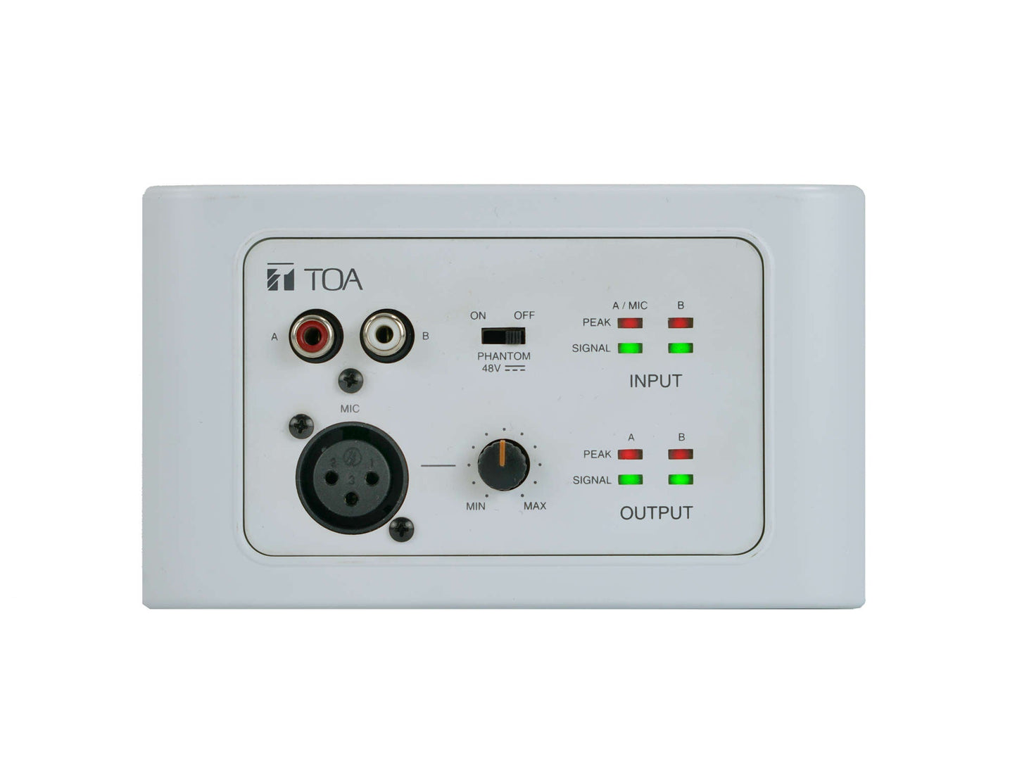 TOA M822IO Remote Audio Input Output Panel