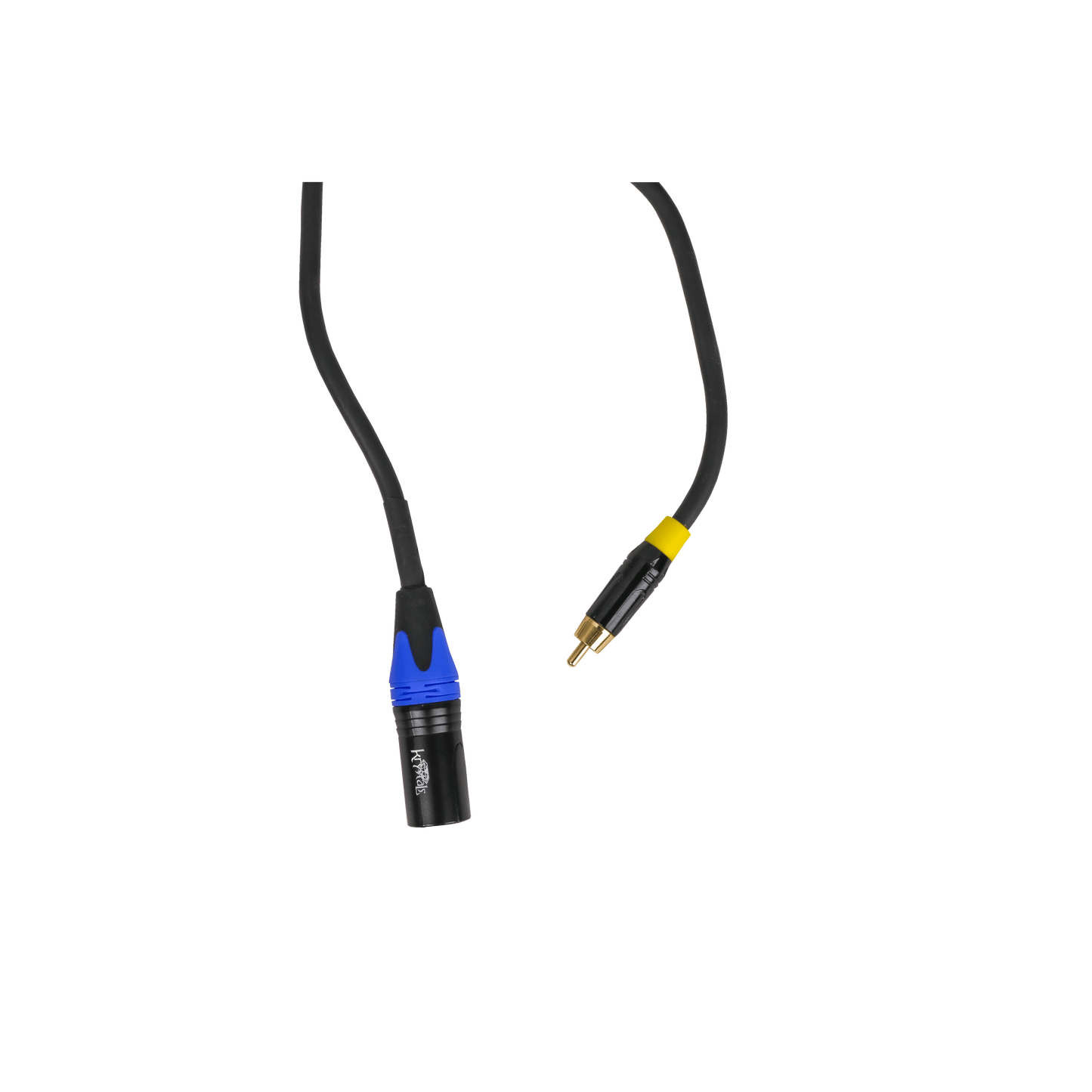 Krystals RCA to XLR Male