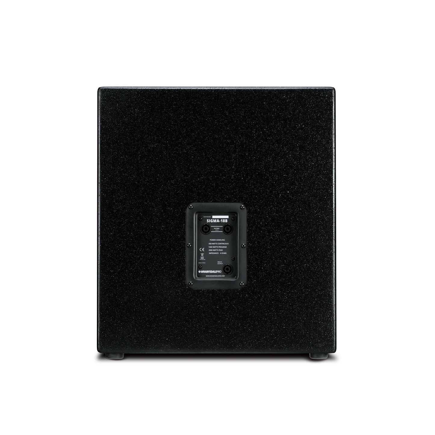 Wharfedale Pro SIGMA18B Subwoofer Passive 1x18" 500W RMS Wooden Paint Body - MusicMajlis