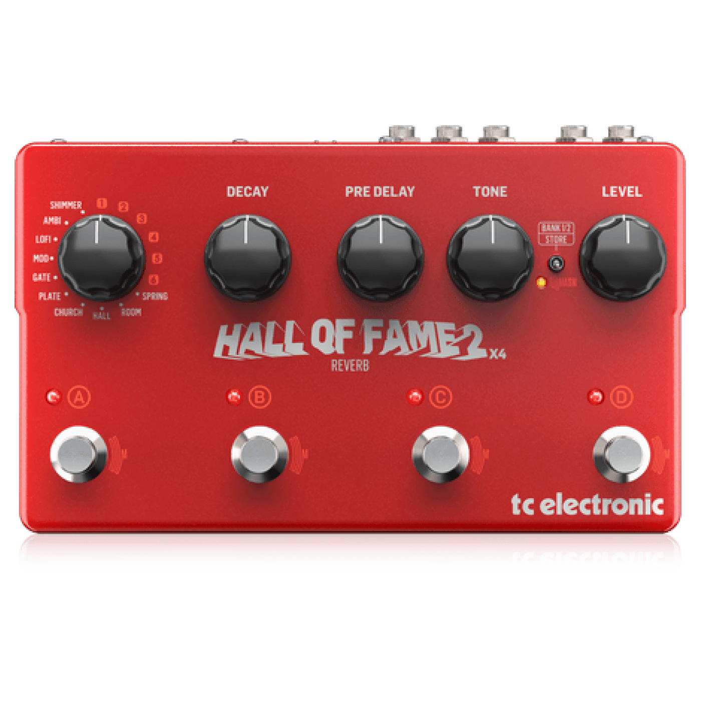 TC Electronic Hall Of Fame 2x4 Reverb Pedal