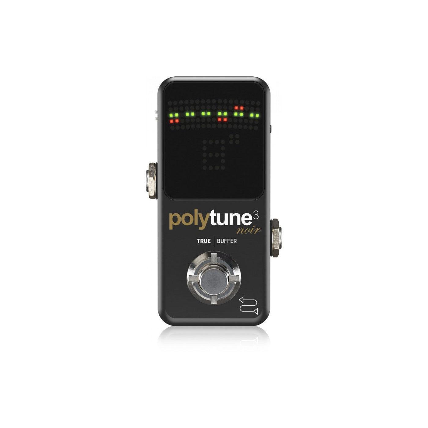TC Electronic PolyTune 3 Noir Mini Polyphonic Tuning Pedal - Black