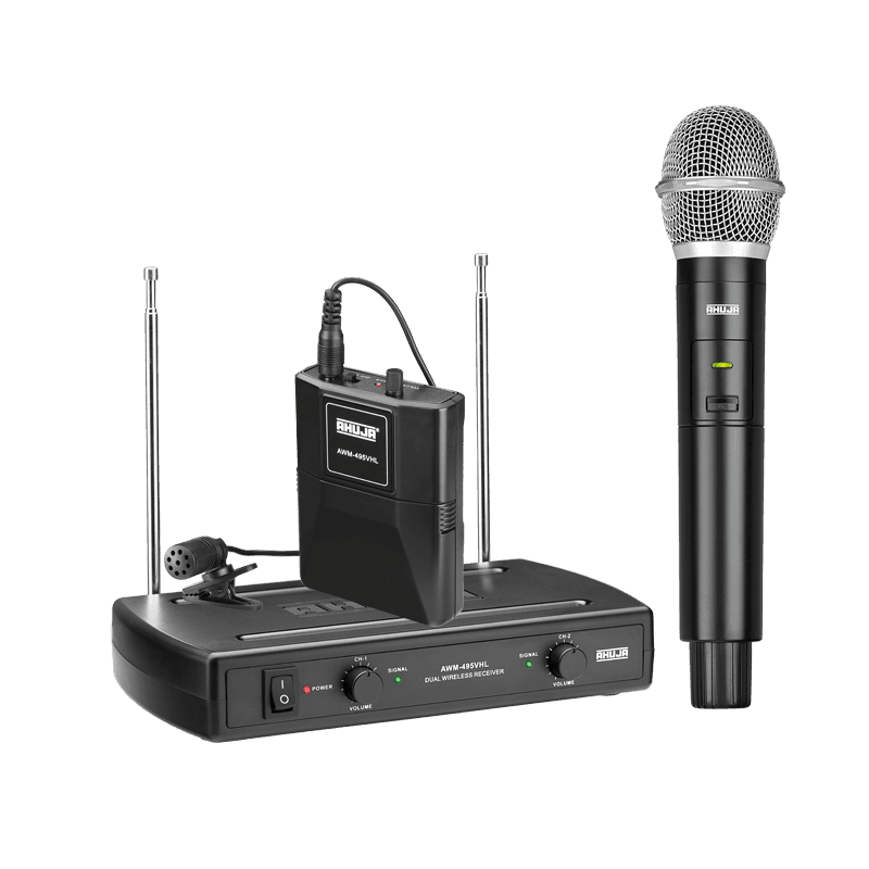 Ahuja AWM-495VHL PA VHF Wireless Microphone