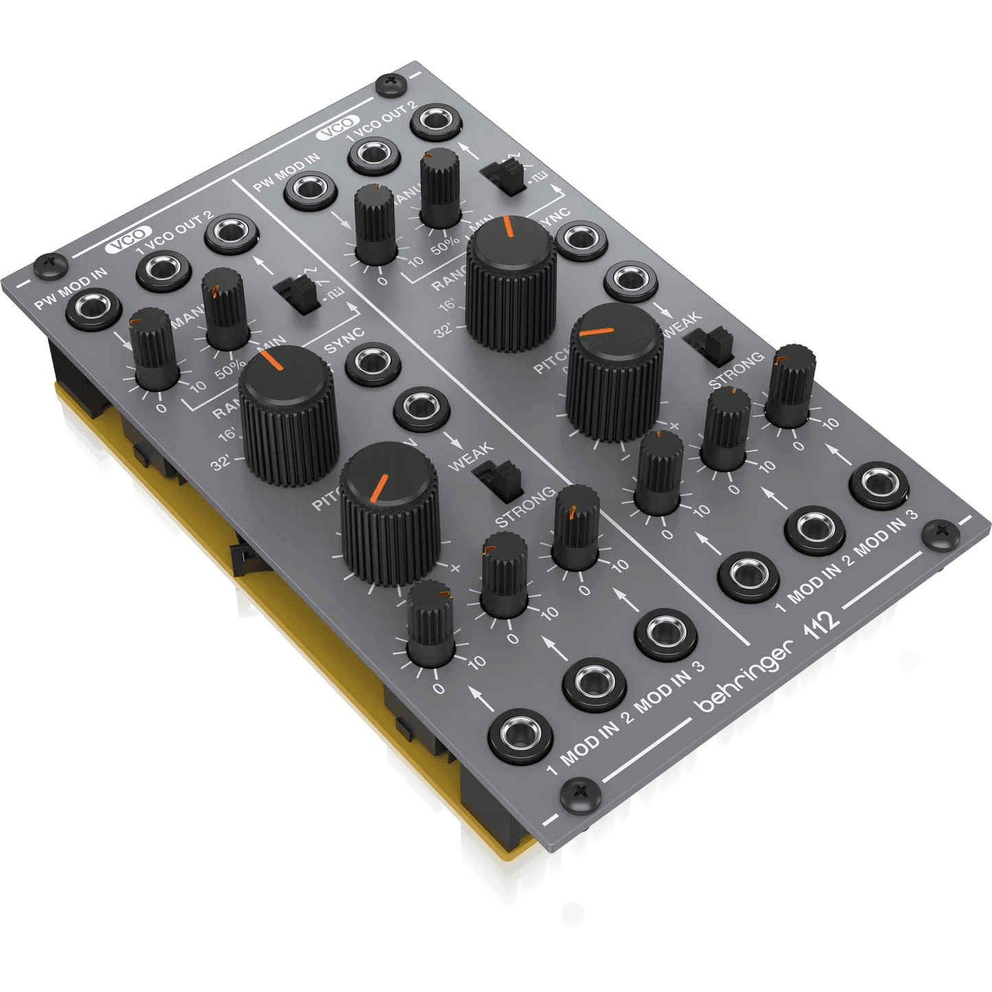 Behringer 112DUALVCO Analog Dual VCO Module w/ Controls & Switches