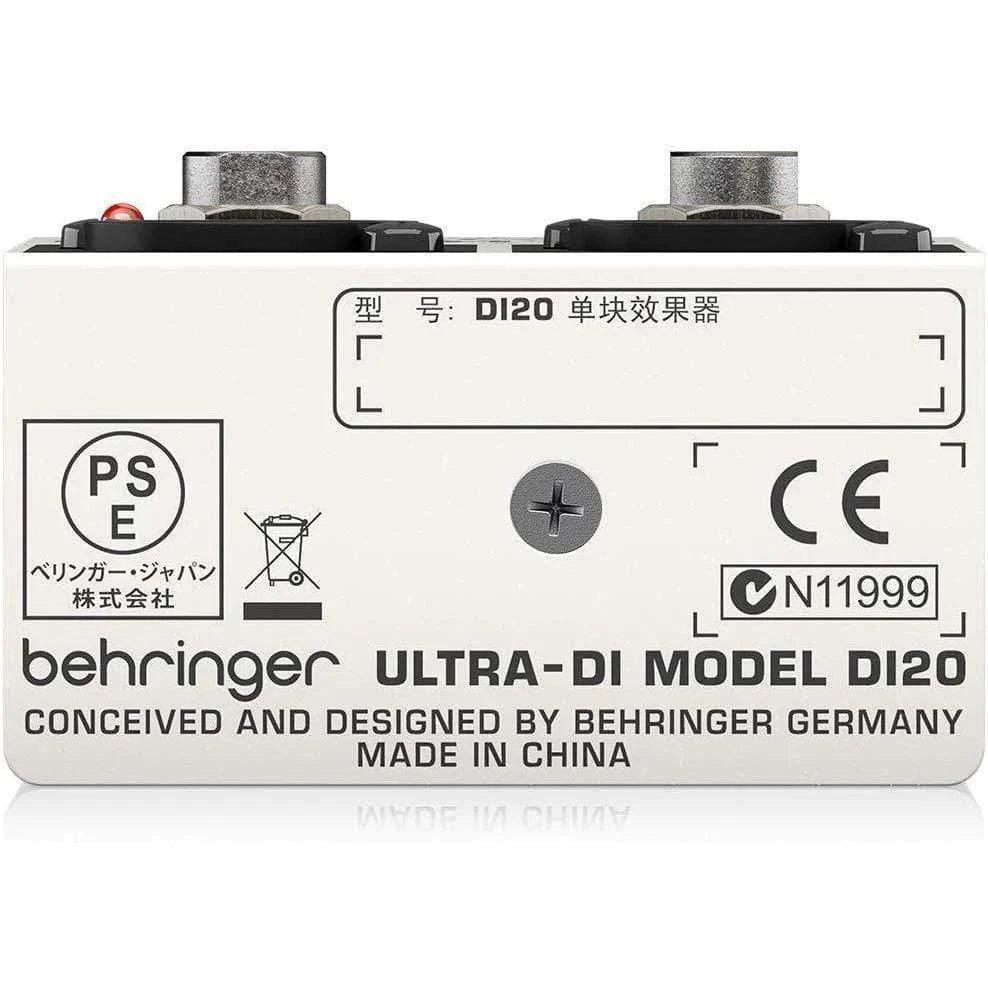 Behringer DI20 Direct Injection Box Active 2 CH