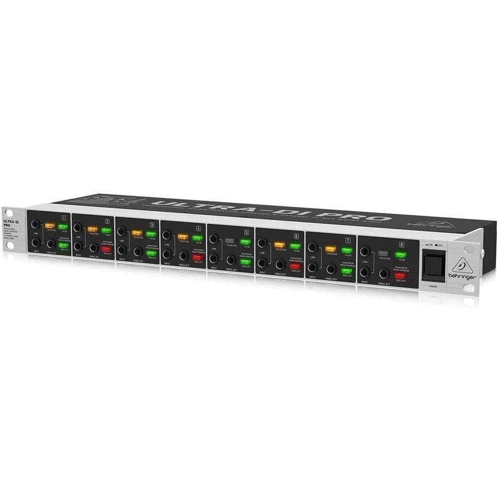 Behringer DI800V2 Professional Mains/Phantom Powered 8-Channel DI-Box