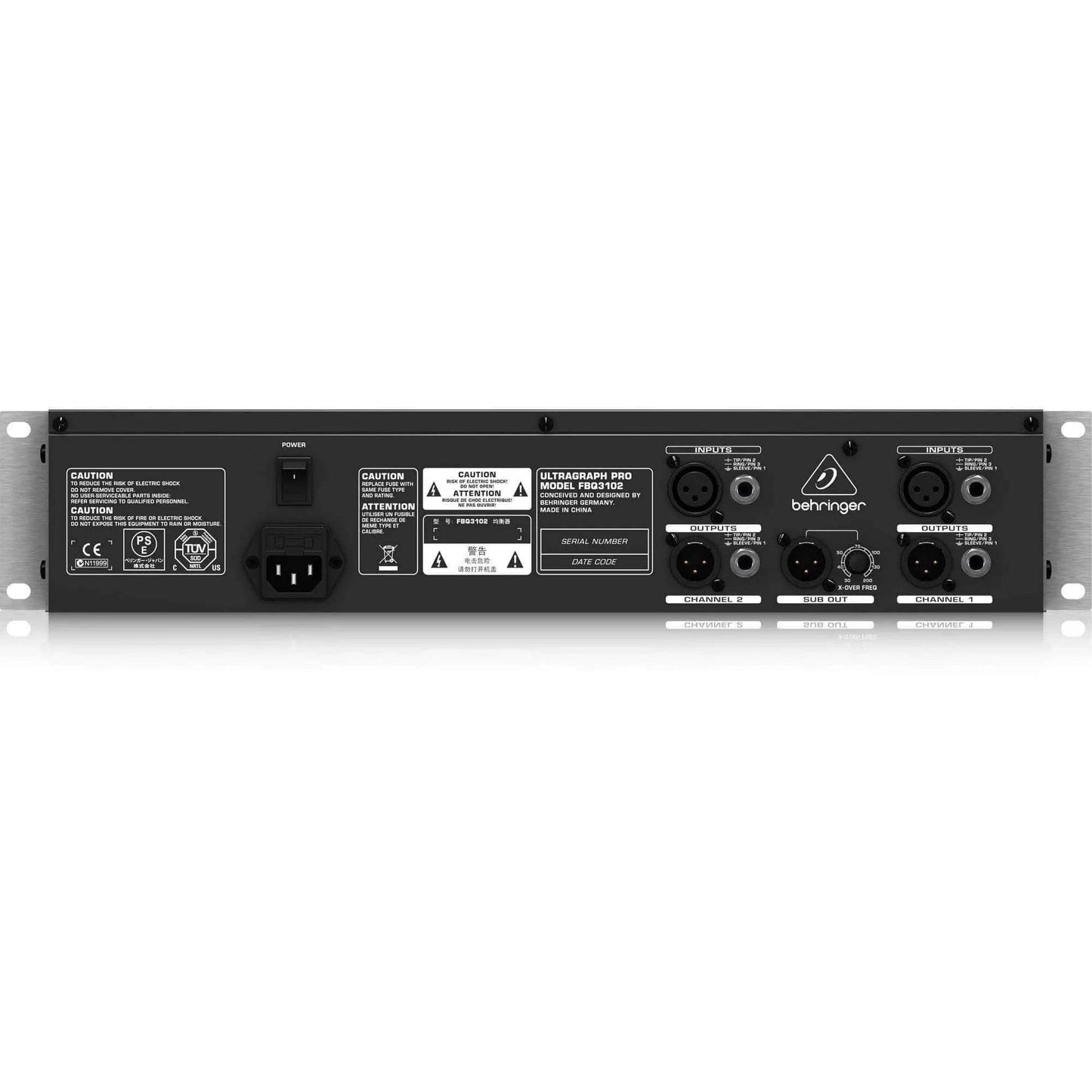 Behringer FBQ3102 Stereo Graphic Equalizer