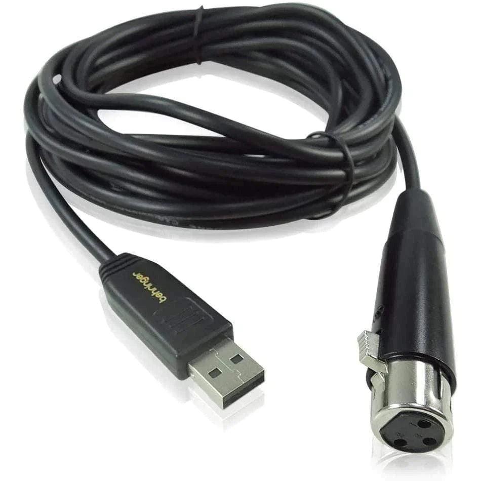 Behringer MIC2USB Single-channel USB Audio Interface for Dynamic Microphones