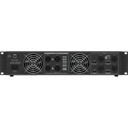 Behringer NX4-6000 Ultra-Lightweight 6000-Watt 4-Channel Class-D Power Amplifier with SmartSense