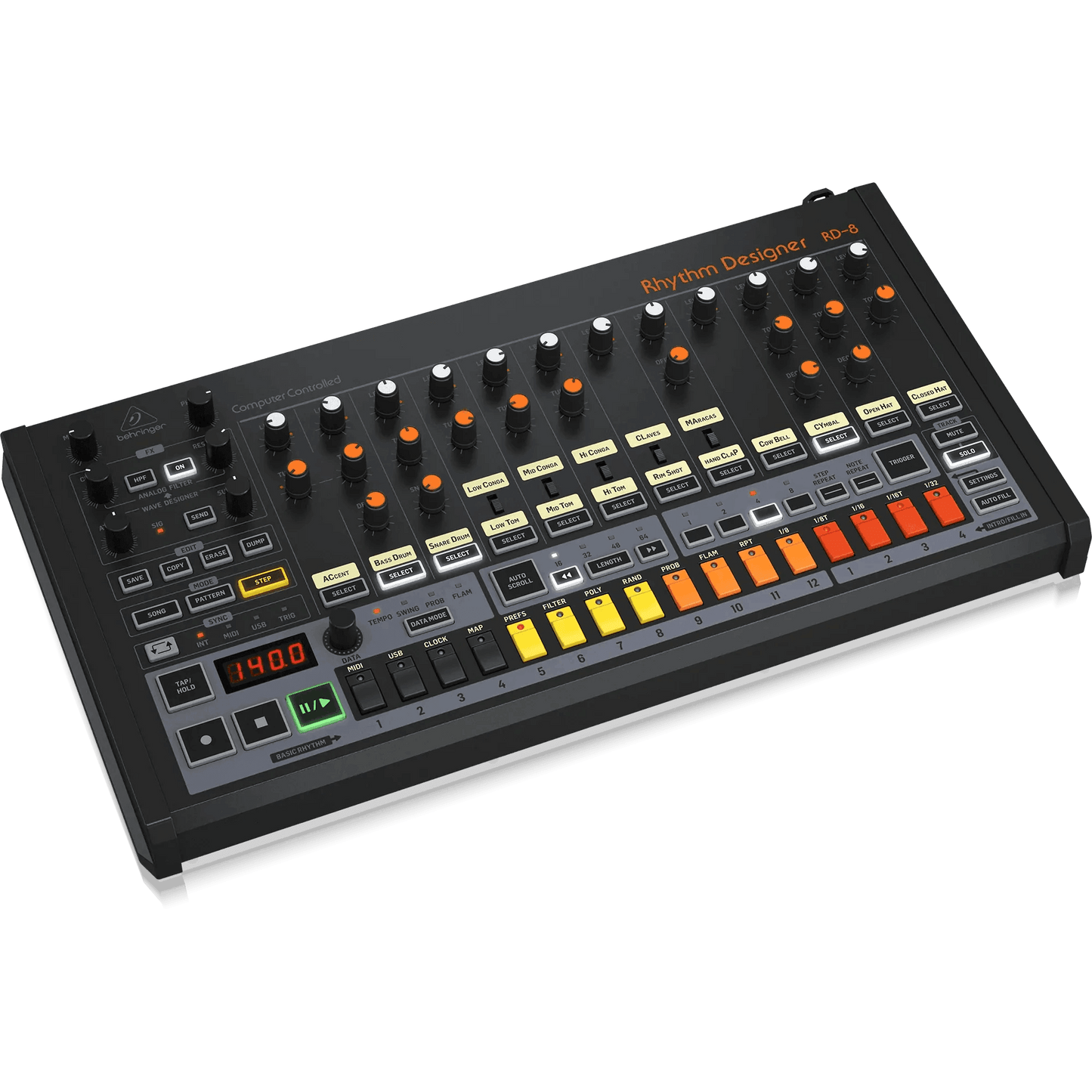 Behringer RD-8 MKII Classic Analog Drum Machine