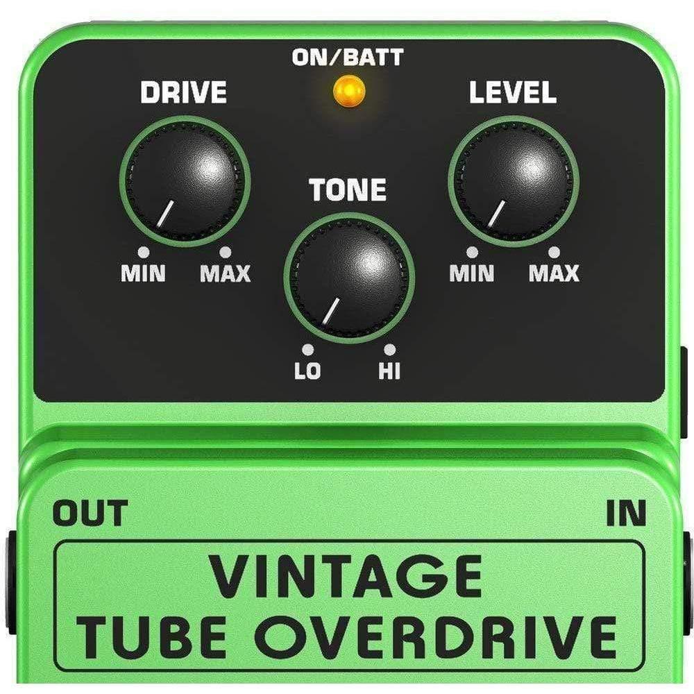 Behringer TO800 Guitar Effects Pedal Vintage Tube-Sound Overdrive