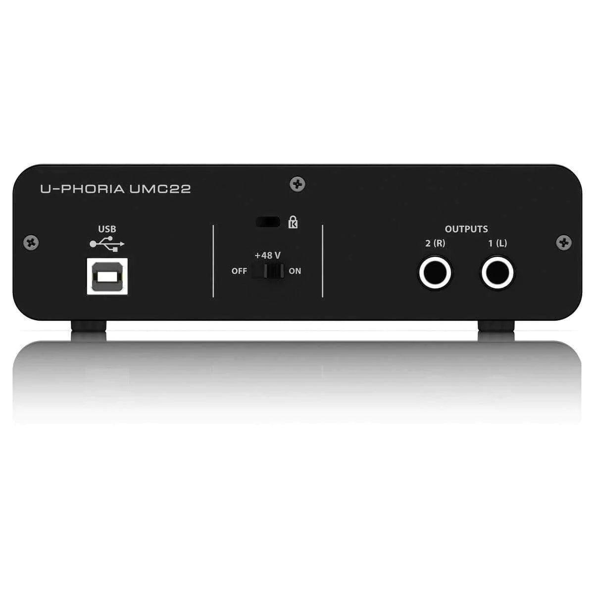Behringer U-Phoria UMC22 Computer Audio Interface