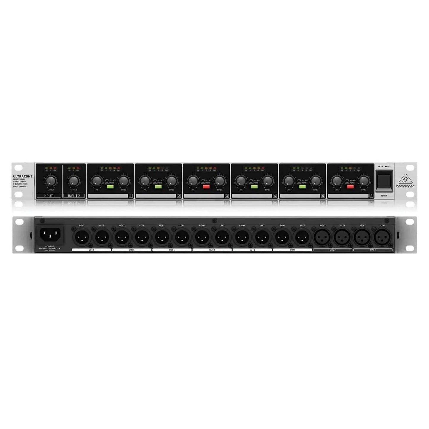 Behringer Ultrazone ZMX2600 Rackmount Zone Mixer