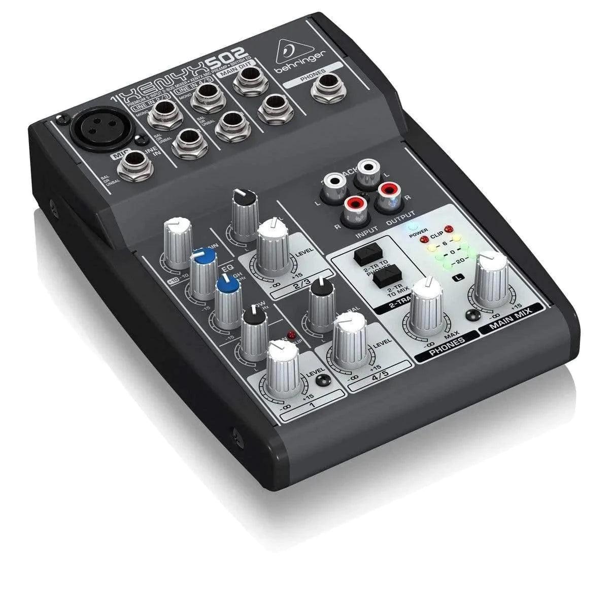 Behringer Xenyx 502 Analog Mixer (Discontinued)