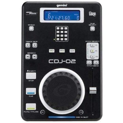 Gemini CDJ02 CD Player (Box Slightly Damaged) (Discontinued)