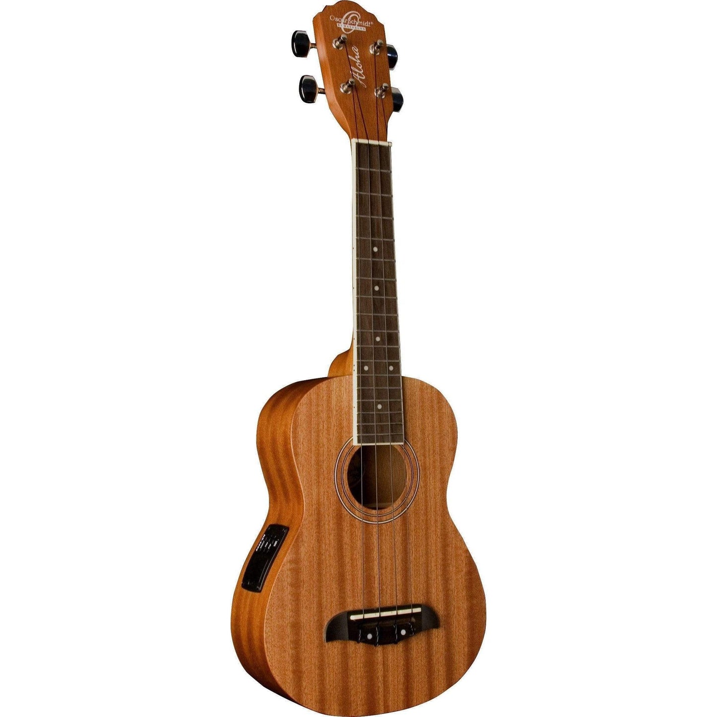 Oscar Schmidt OU2E Acoustic-Electric Concert Ukulele - Natural Satin