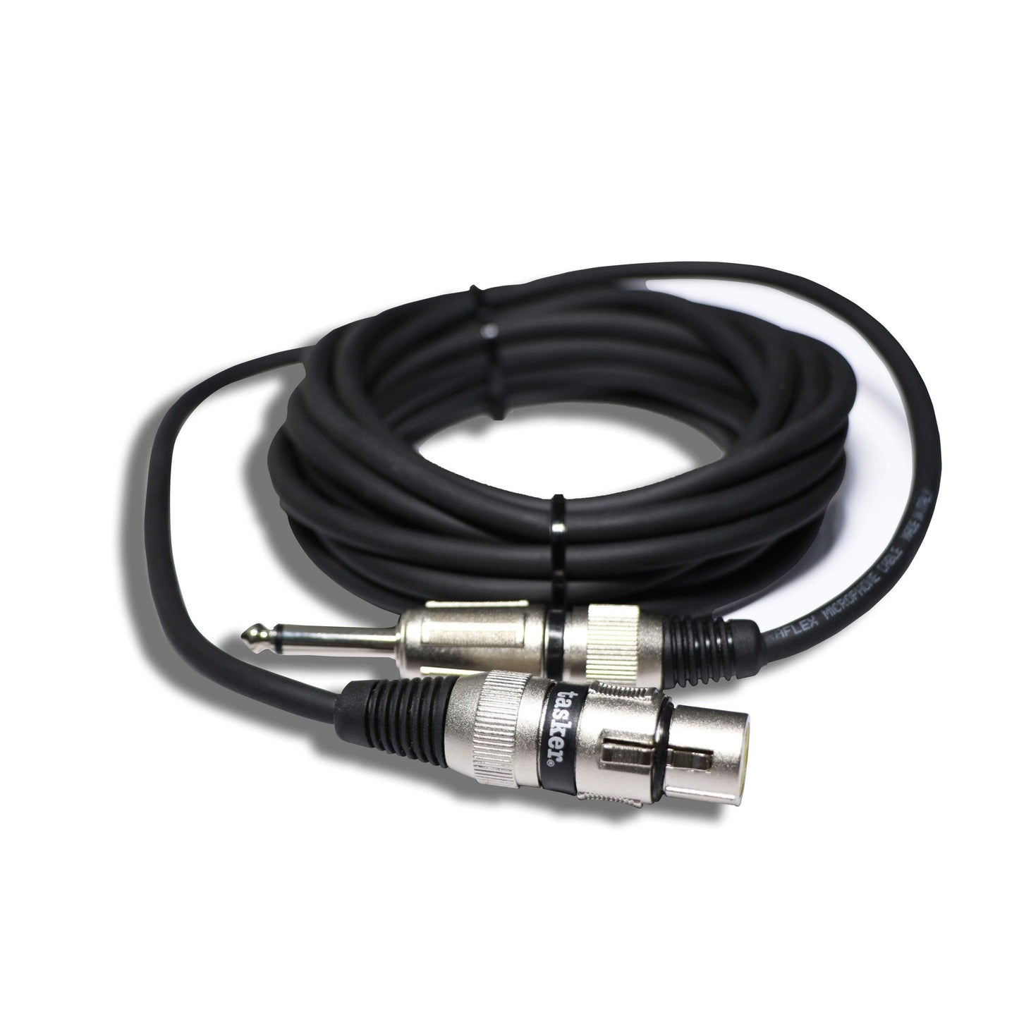 Tasker TK225 Cable 1 XLR Female 3 Pin to 1 Jack Mono 1/4 5Mtrs