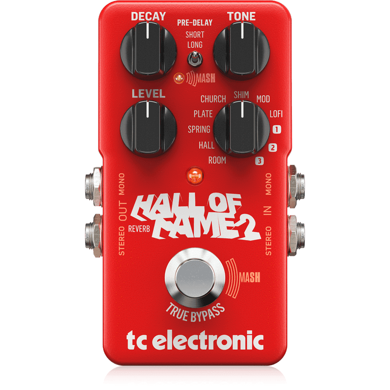 TC Electronics Hall of Fame 2 Reverb Pedal