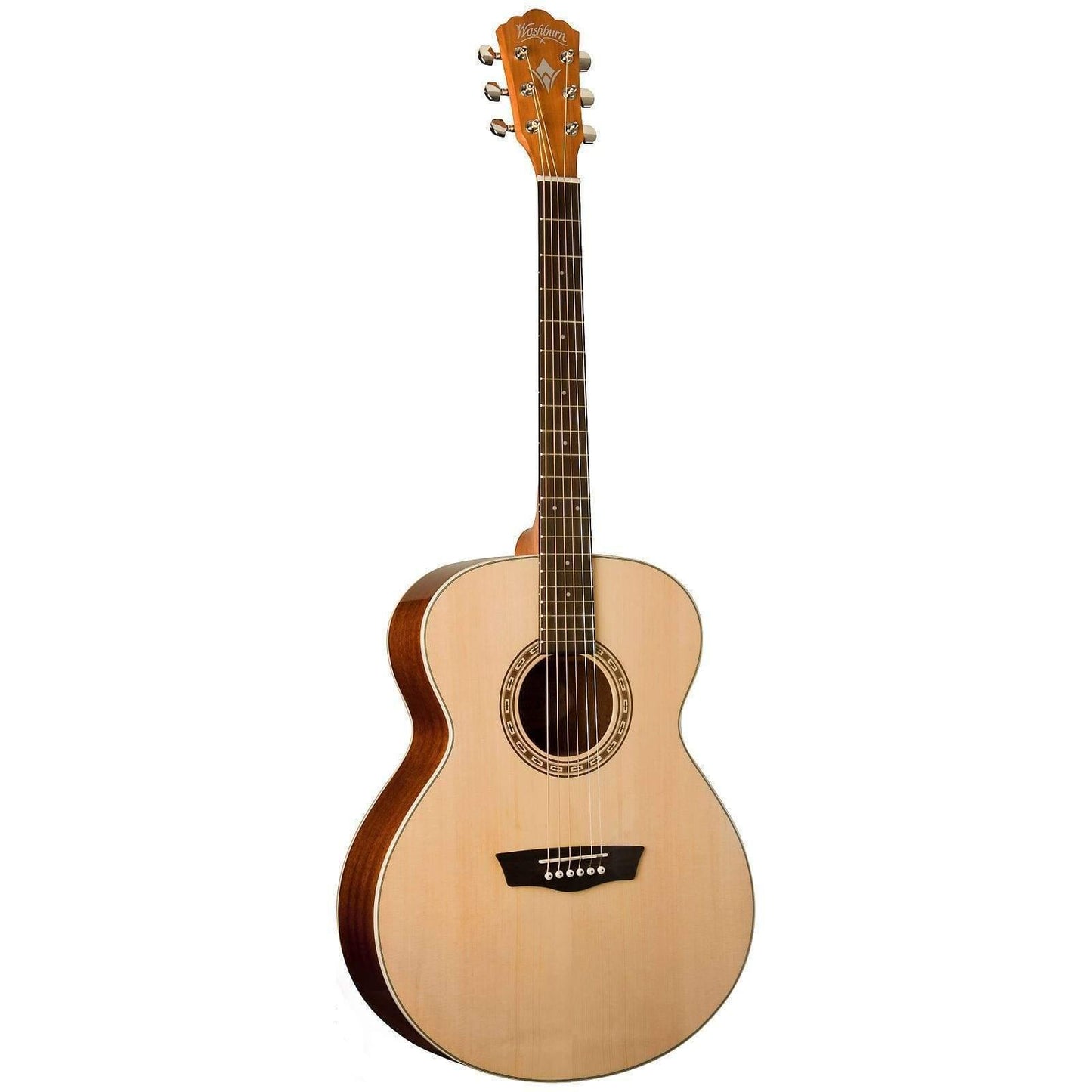Washburn WG7S Grand Auditorium Acoustic Guitar - Natural