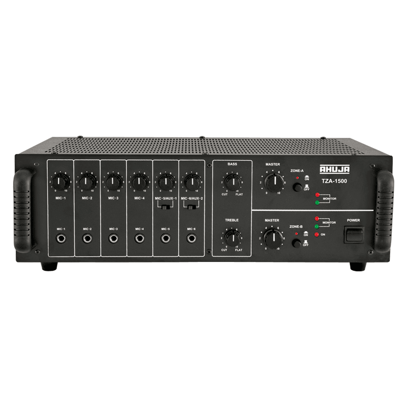 Ahuja TZA1500 Two Zone PA Mixer Amplifier
