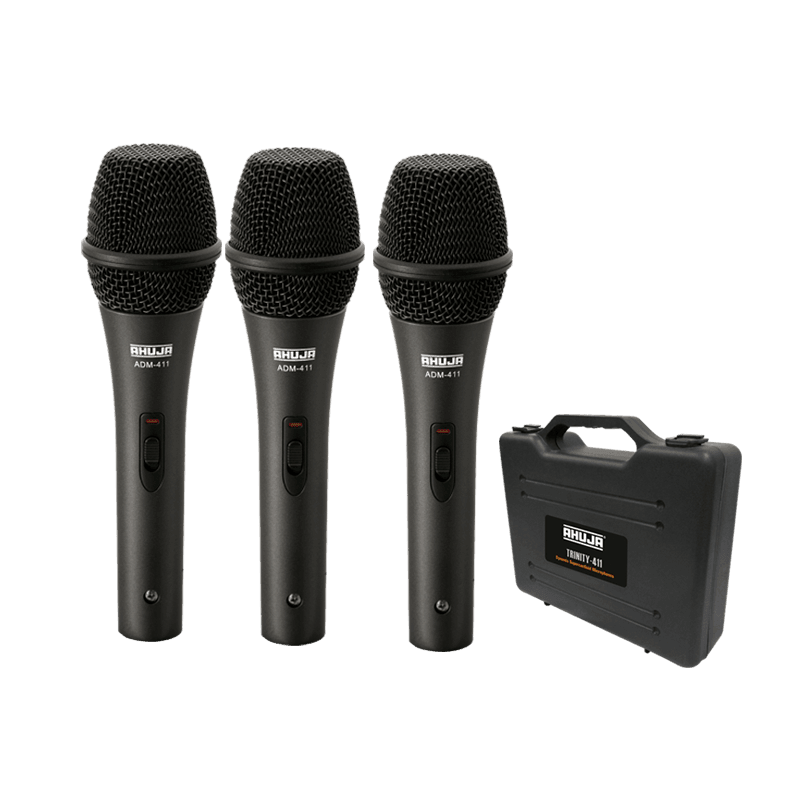 Ahuja TRINITY-411 Supercardioid Dynamic For Music & Vocal