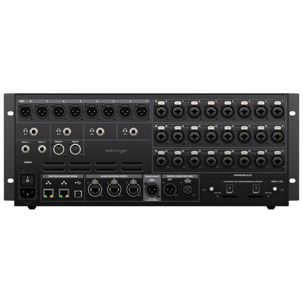 Behringer Wingrack Mixer Audio Rack Mount 48 CH 24 MIC Preamps و 8 مخرجات