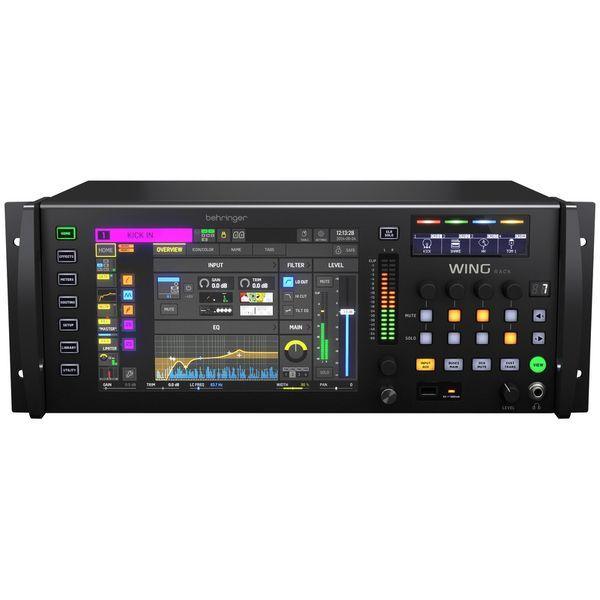 Behringer Wingrack Mixer Audio Rack Mount 48 CH 24 MIC Preamps و 8 مخرجات