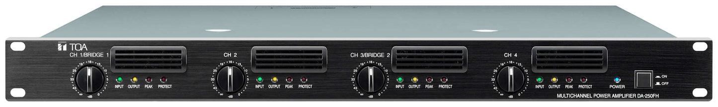 TOA DA250FH Multi-channel Digital Power Amplifier