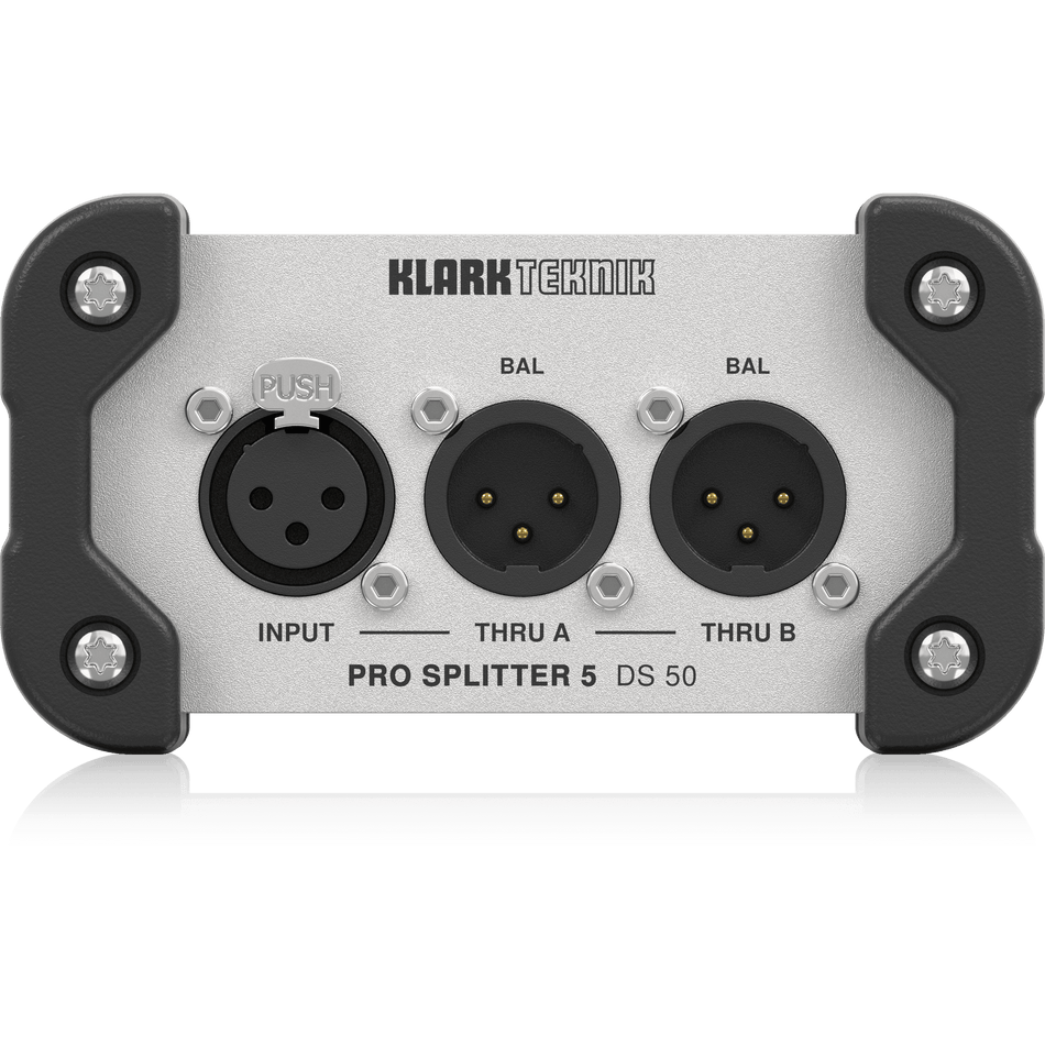 Klark Teknik DS50 Passive 1-In/5-Out Signal Splitter with Extended Dynamic Range