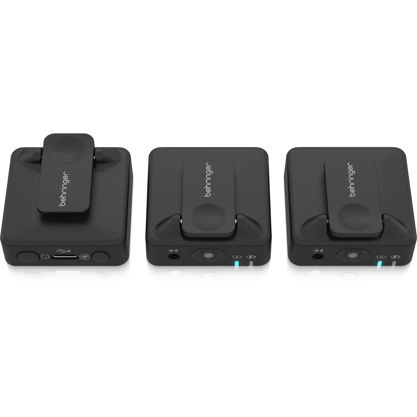 Behringer GO CAM WIRELESS 2 Digital Wireless Dual Clip-On Microphone System for Content Creators