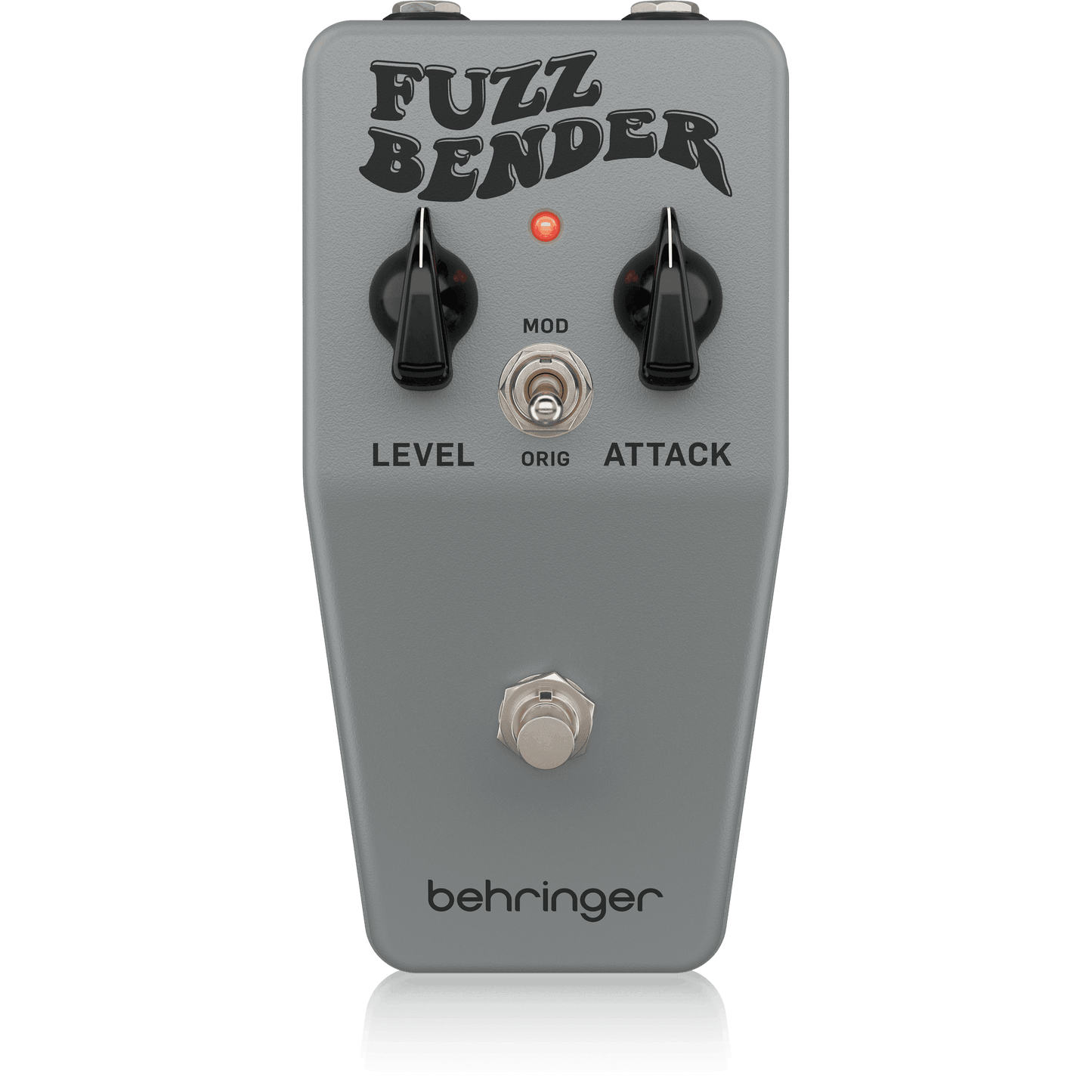 Behringer FUZZ BENDER Vintage 60s Style Fuzz Pedal with Custom Bias Mod Switch