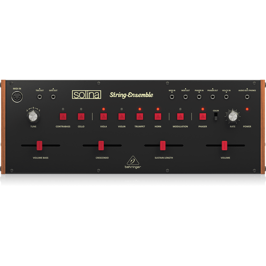 Behringer Solina String Ensemble Classic Analog String Ensemble Synthesizer with 49-Voice Polyphony