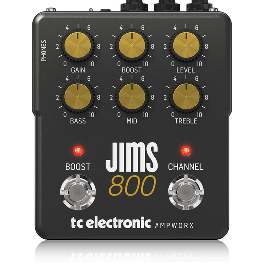 TC Electronic Dual-Channel Guitar Preamp Recreates the Sound of a Modified JCM800 Tube Amp