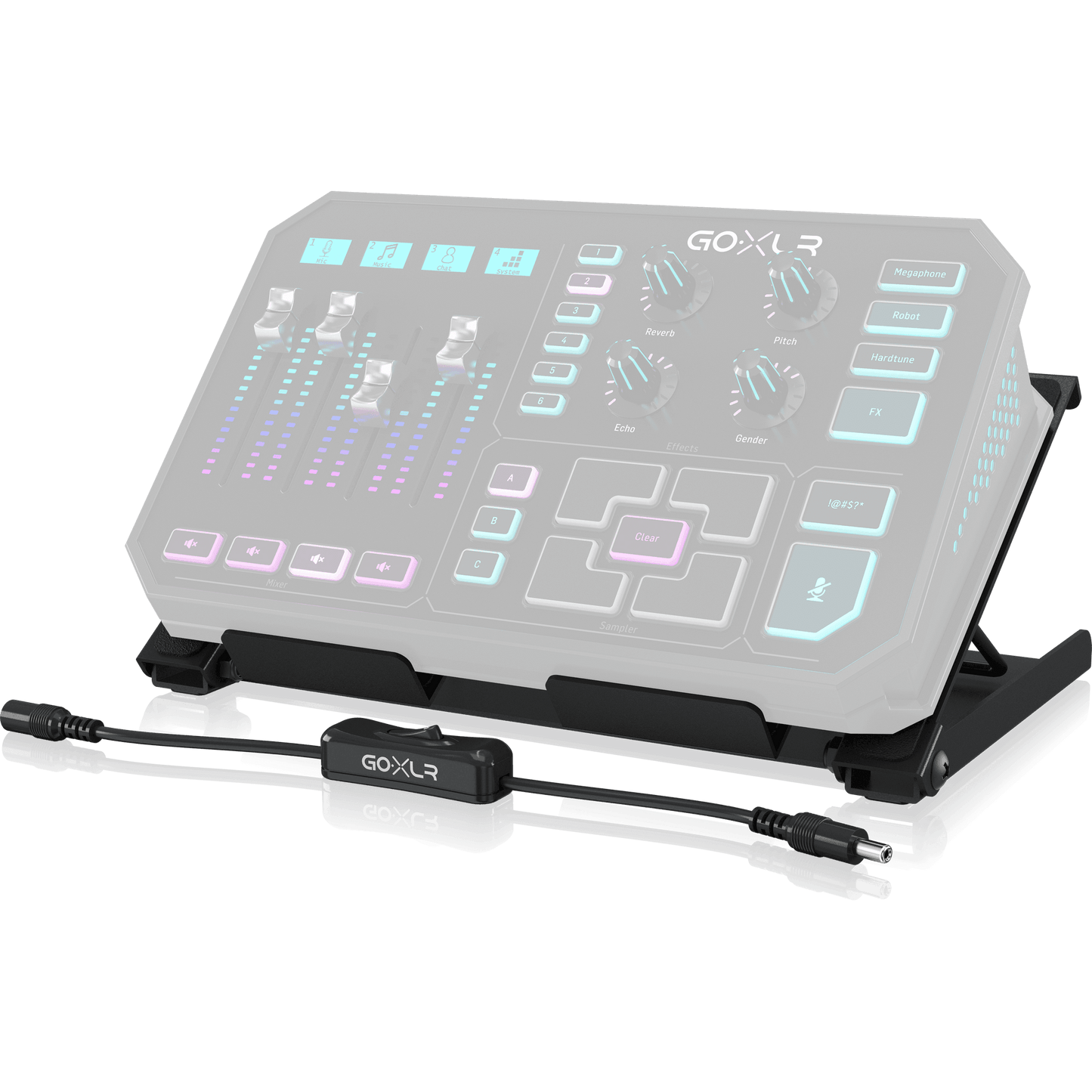 TC Helicon GoXLRDESKSTAND All-Metal Adjustable Desk Stand for GoXLR