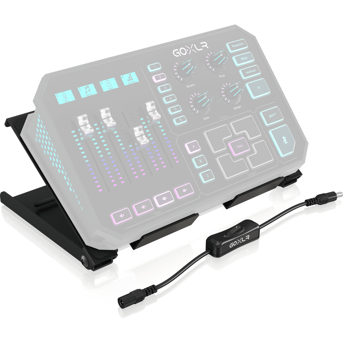 TC Helicon GoXLRDESKSTAND All-Metal Adjustable Desk Stand for GoXLR