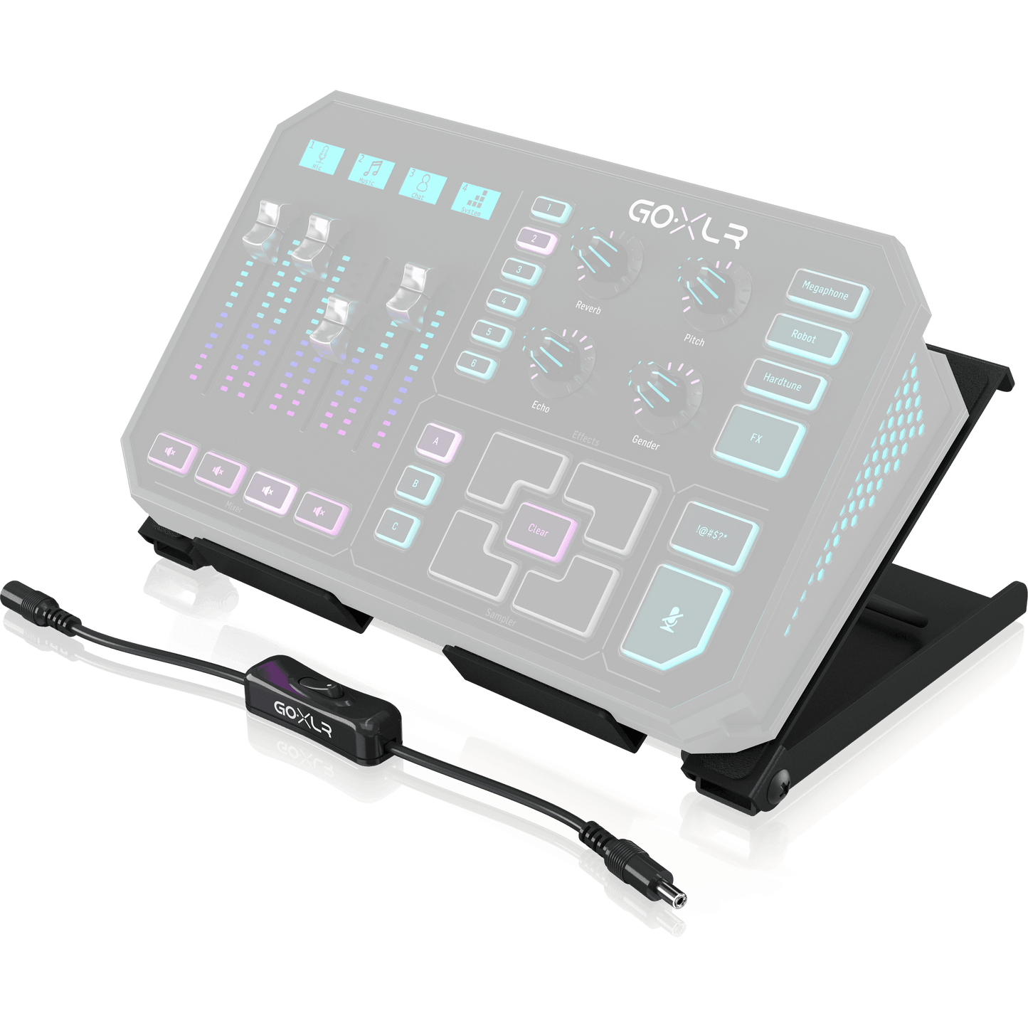 TC Helicon GoXLRDESKSTAND All-Metal Adjustable Desk Stand for GoXLR