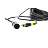 Krystals RCA to XLR Male