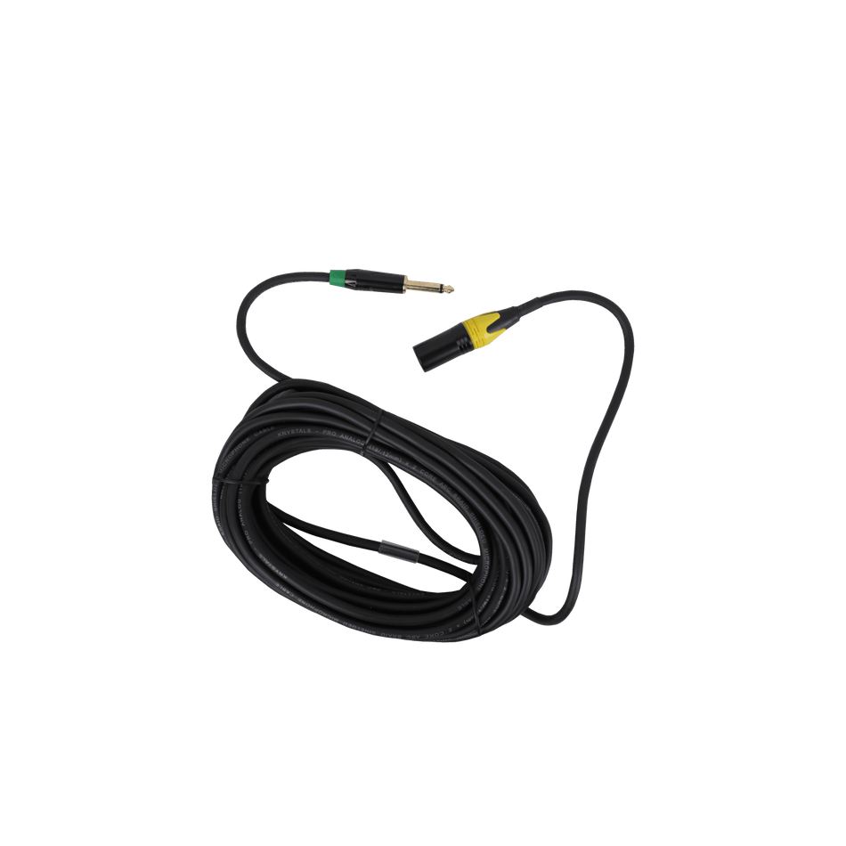 Krystals Mono Jack to XLR Male