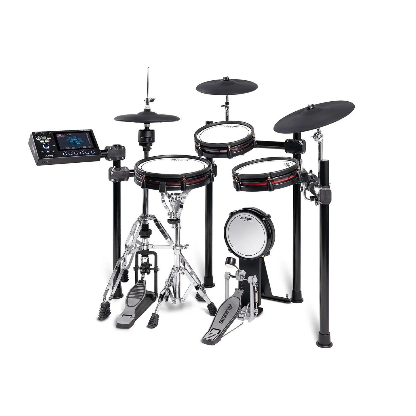 Alesis STRATACLUBKIT  4-piece Electronic Drum Kit with 7" Touchscreen Module
