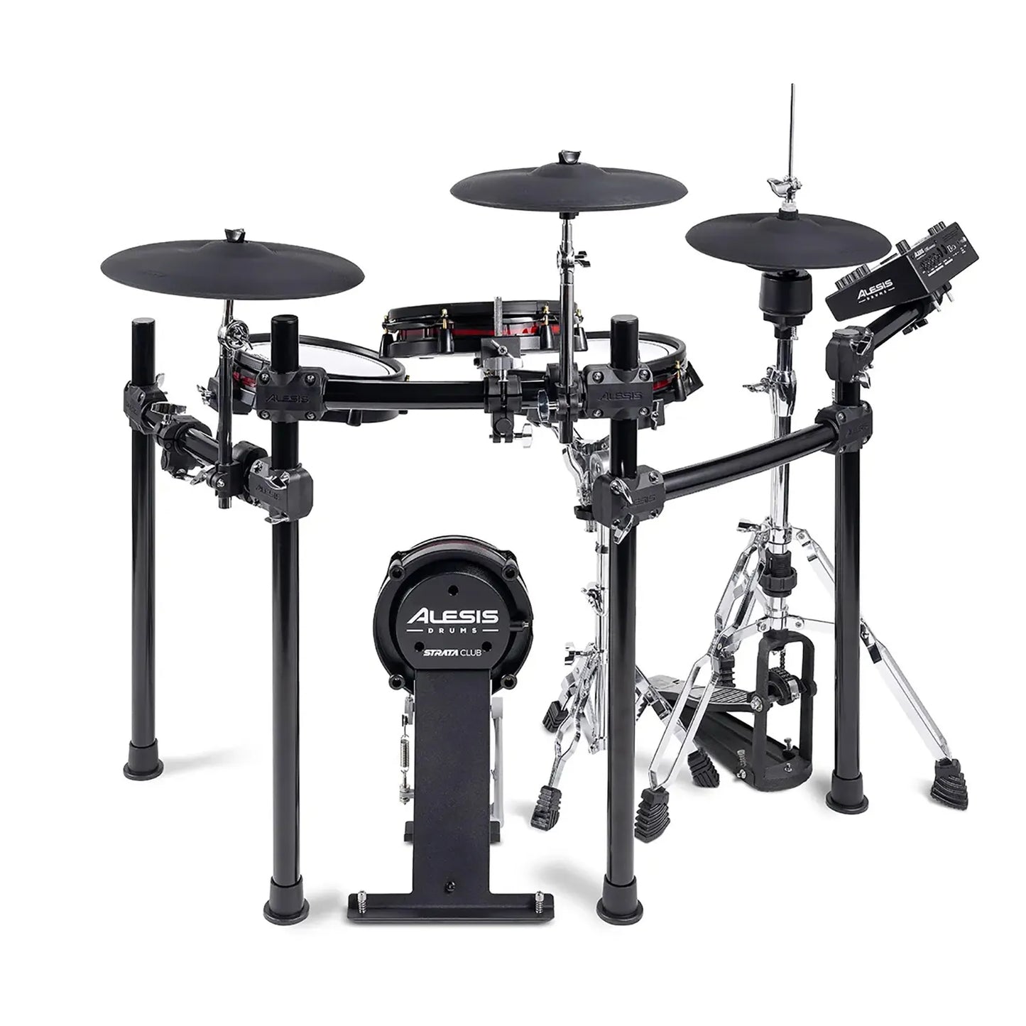 Alesis STRATACLUBKIT  4-piece Electronic Drum Kit with 7" Touchscreen Module