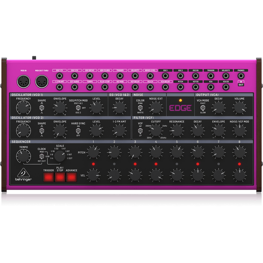 Behringer EDGE Semi-Modular Percussion Synthesizer with 2 Oscillators - MusicMajlis