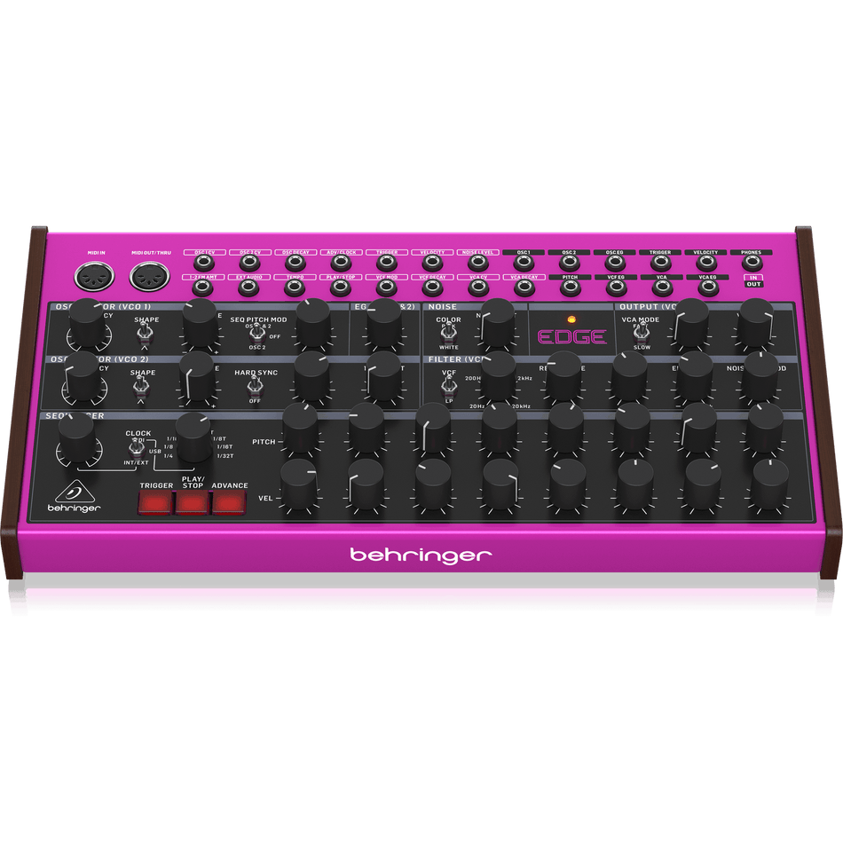 Behringer EDGE Semi-Modular Percussion Synthesizer with 2 Oscillators - MusicMajlis