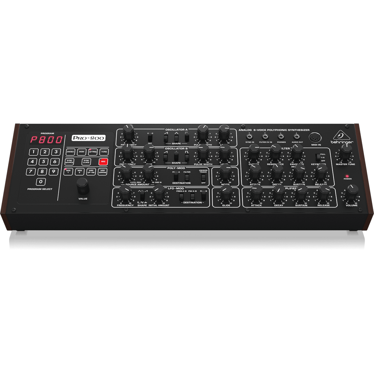 Behringer PRO800 Analog 8-Voice Polyphonic Synthesizer - MusicMajlis