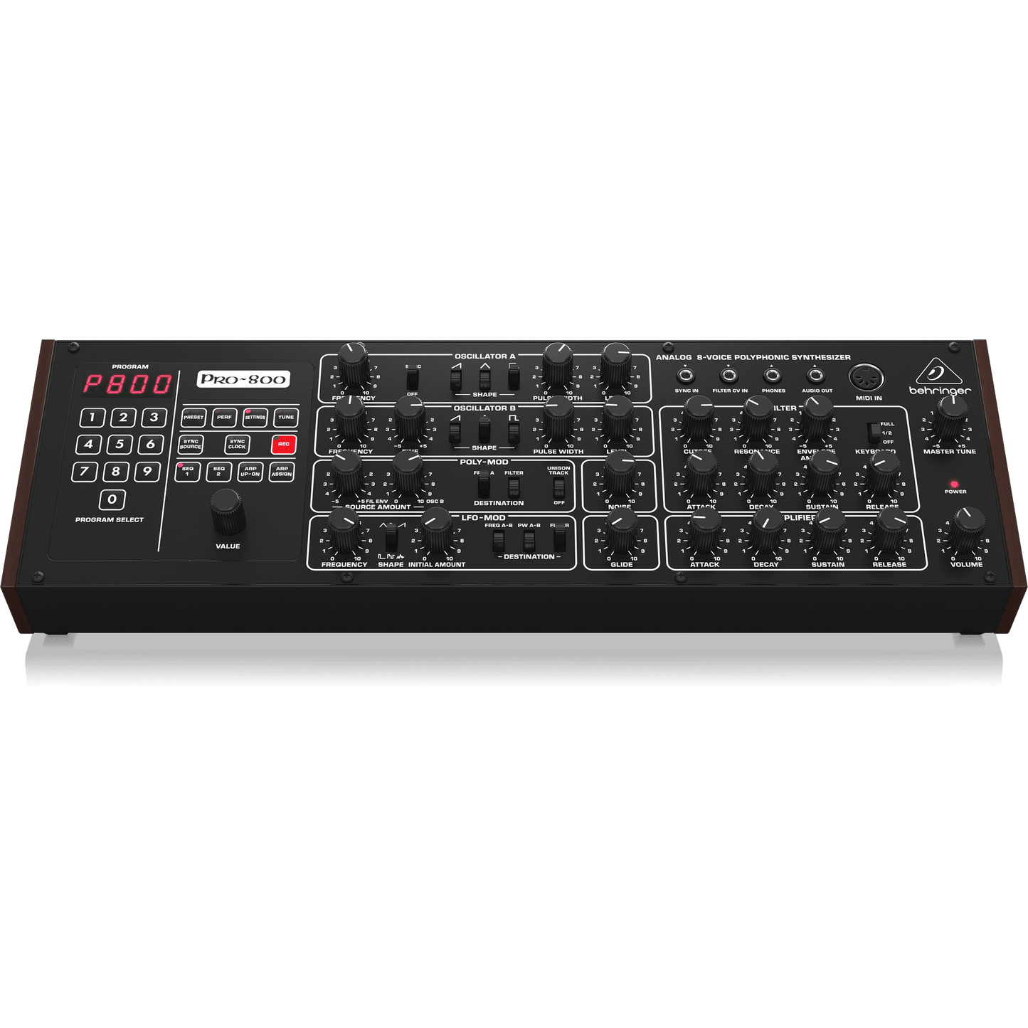Behringer PRO800 Analog 8-Voice Polyphonic Synthesizer - MusicMajlis