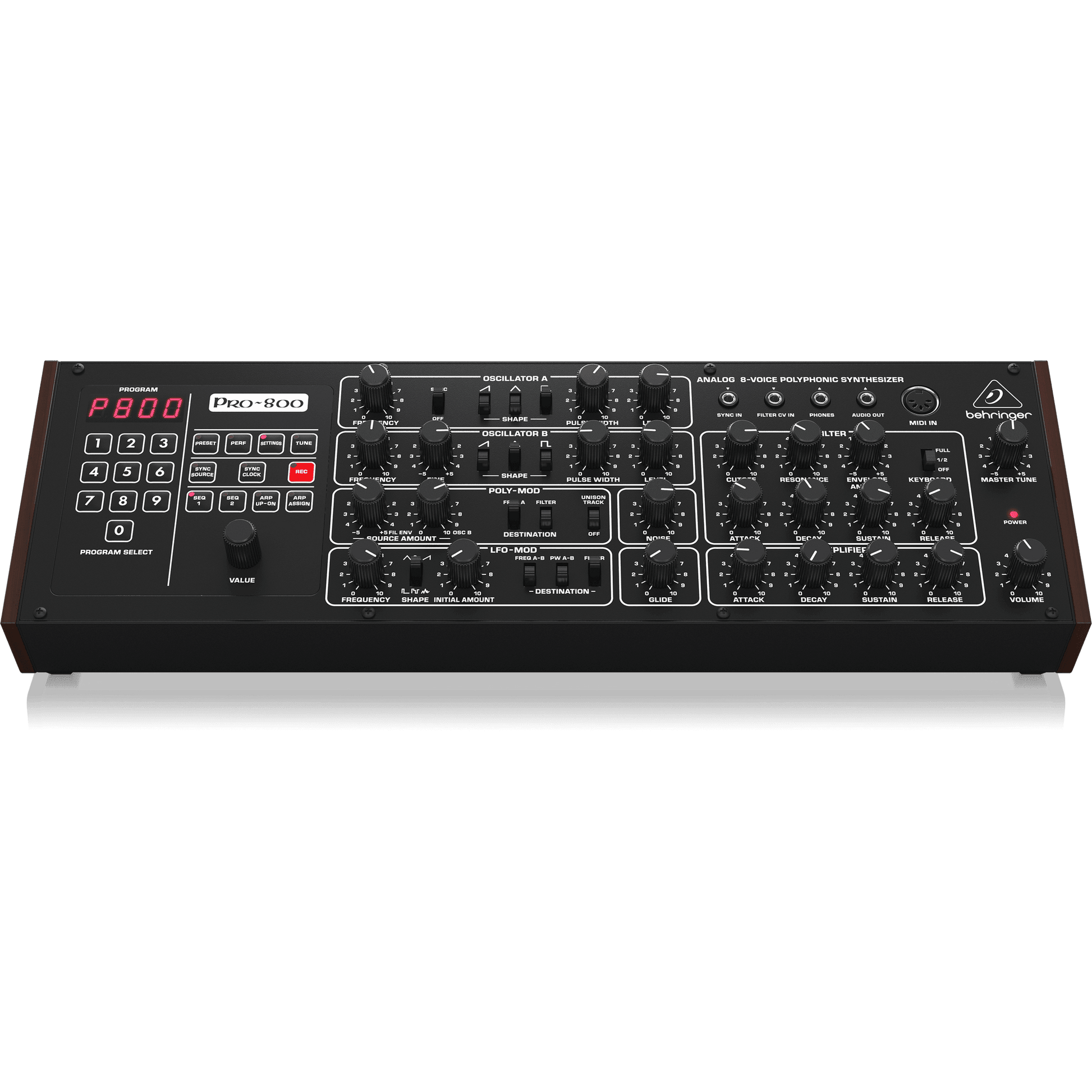 Behringer PRO800 Analog 8-Voice Polyphonic Synthesizer - MusicMajlis