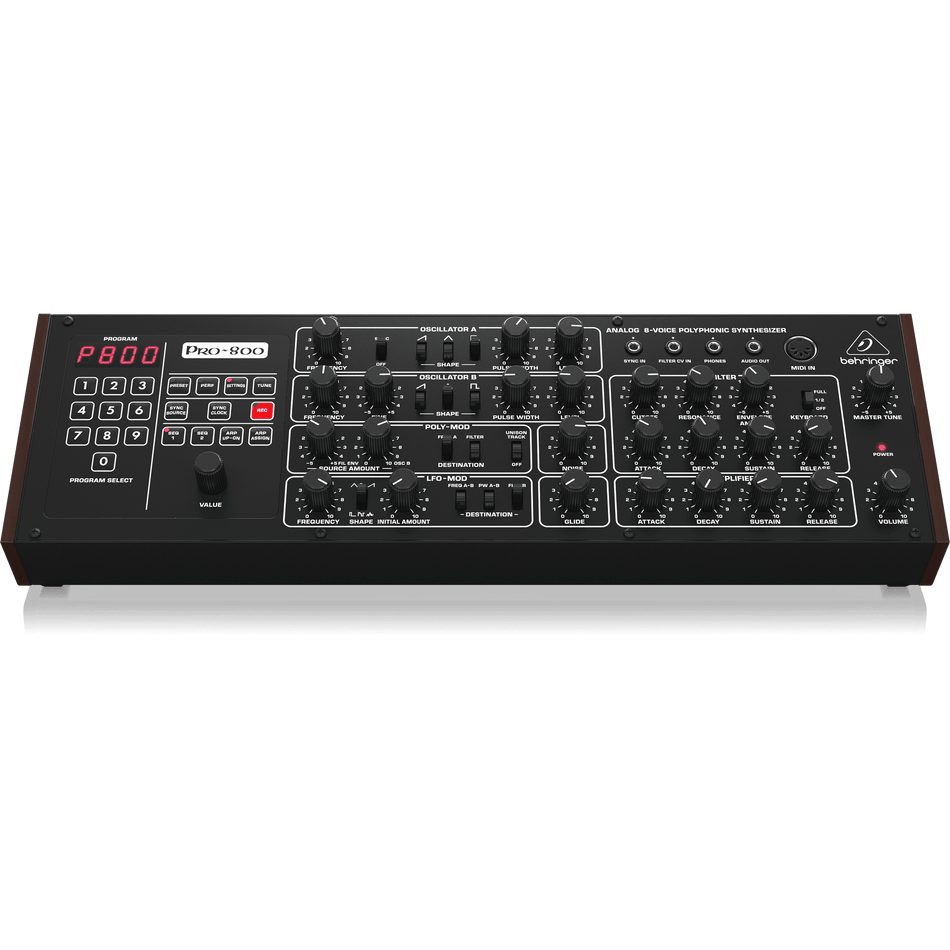 Behringer PRO800 Analog 8-Voice Polyphonic Synthesizer - MusicMajlis