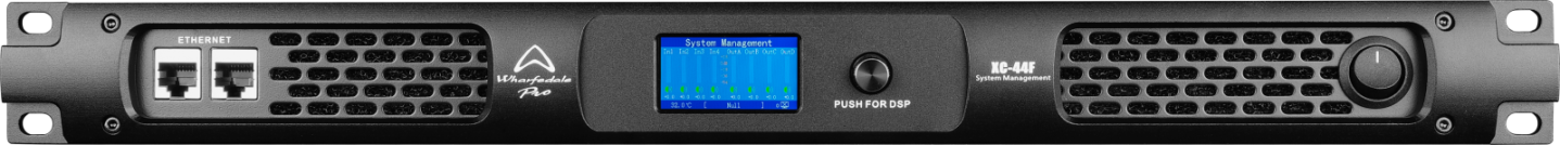 Wharfedale Pro XC44F Digital System Controller with 4-in/4-out DSP, AES/EBU Input
