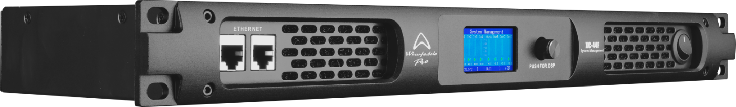 Wharfedale Pro XC44F Digital System Controller with 4-in/4-out DSP, AES/EBU Input