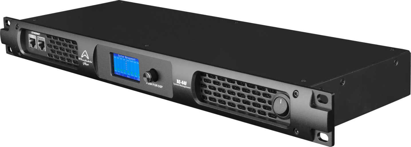 Wharfedale Pro XC44F Digital System Controller with 4-in/4-out DSP, AES/EBU Input